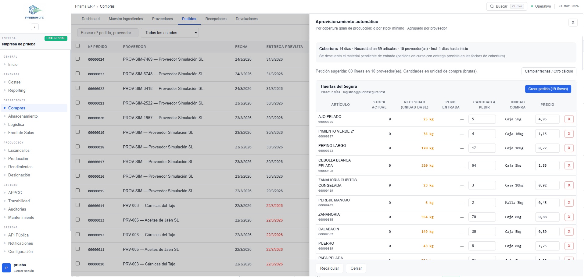 Captura 3 - Escandallos